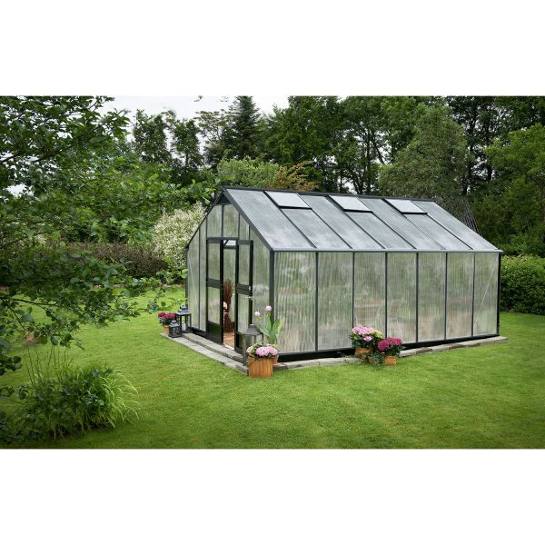 Juliana Gewächshaus Gartner 18,8 m² Anthrazit | 10 mm SDPL