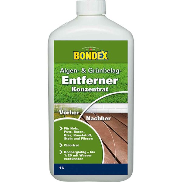 Bondex Algen & Moos Entferner Farblos 1,00l