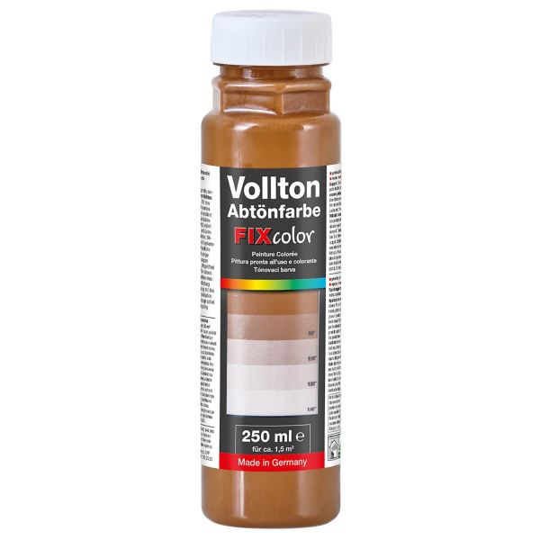 FIXcolor Abtönfarbe Zigarrenbraun 250 ml