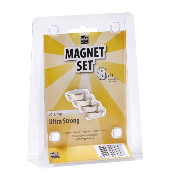 MagPaint Magnet Set Ø 23 mm Ultra Strong