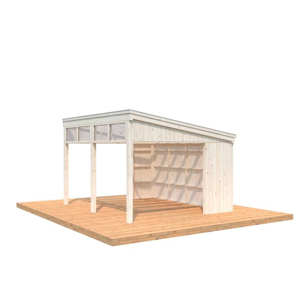 Palmako Pavillon Nova 13,0 m² Kit natur