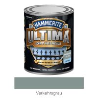 HAMMERITE Metall-Schutzlack Ultima glänzend Verkehrsgrau RAL 7042 750ml