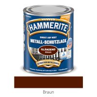 HAMMERITE Metall-Schutzlack glänzend Braun 2,5l