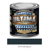 HAMMERITE Metall-Schutzlack Ultima matt Anthrazitgrau RAL 7016 250ml