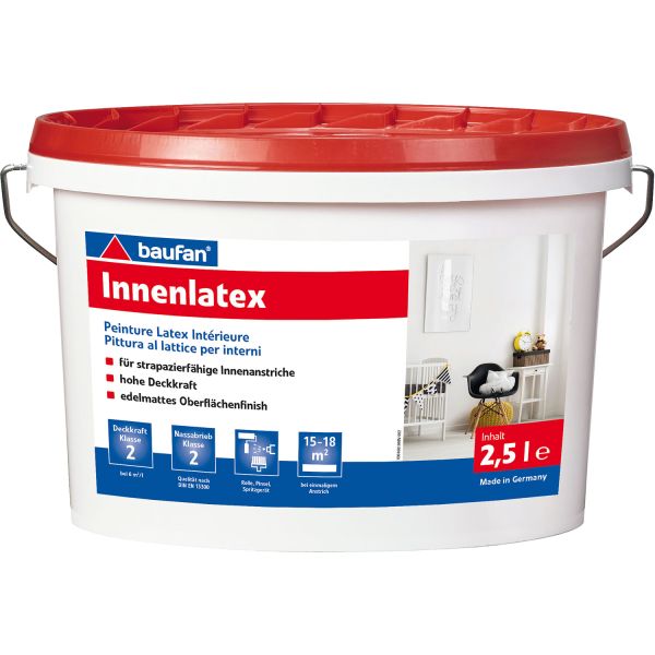 baufan Innenlatex 2,5 l