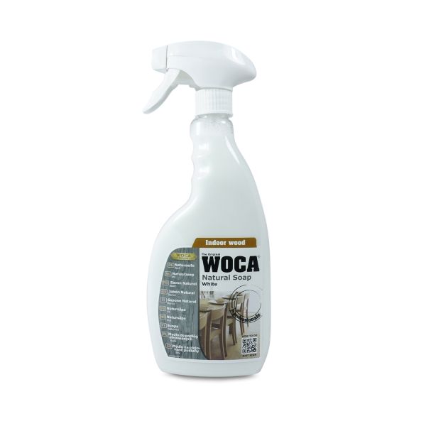 Woca Seife weiß Sprühflasche 750ml für die tägliche Reinigung von Holzböden