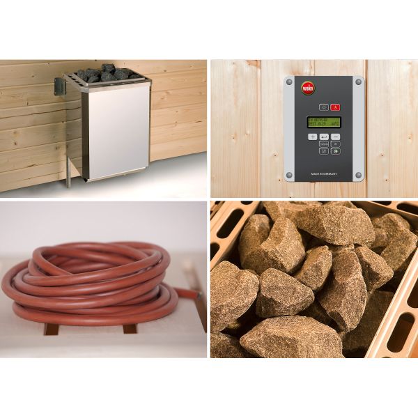 Weka Saunaofenset 7 - 7,5 KW BioAktiv