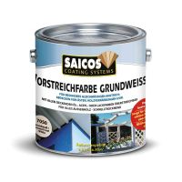 Saicos Vorstreichfarbe Grundweiß für Außenhölzer 2,5l