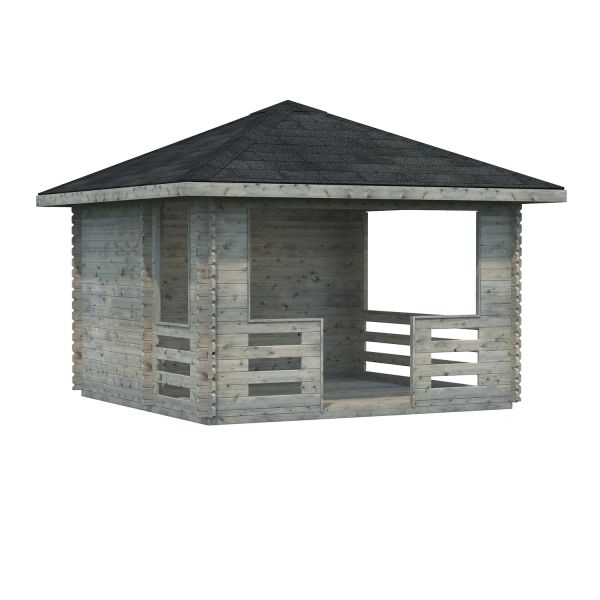 Palmako Pavillon Julie 10,5 m² grau