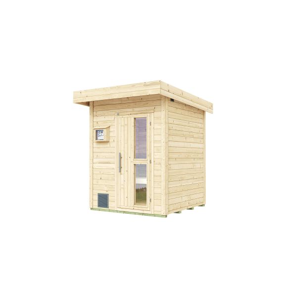 Weka Saunahaus NAANTALI mit OS Ofen