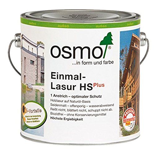 Osmo Einmal-Lasur HS Plus 2,5 Liter Silberpappel 9212