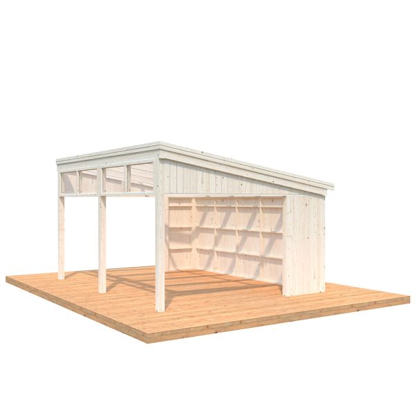 Palmako Pavillon Nova 17,8 m² Kit transparent