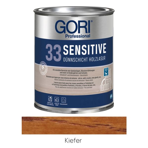 GORI 33 Sensitiv Dünnschicht-Holzlasur Kiefer 5l