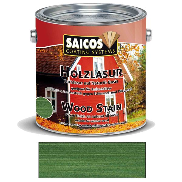 Saicos Holzlasur 0060 Tannengrün 2,5l