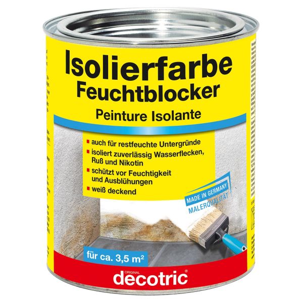 decotric Isolierfarbe Feuchtblocker 750 ml