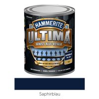 HAMMERITE Metall-Schutzlack Ultima matt Saphirblau RAL5003 750ml