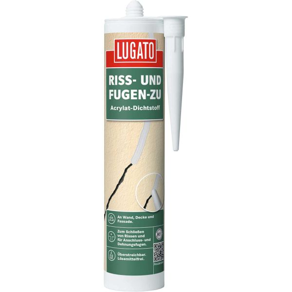 LUGATO Riss- Und Fugen-Zu 310 ml grau