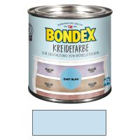 Bondex Kreidefarbe Zart Blau 0,50 l Zart Blau für den Innenbereich