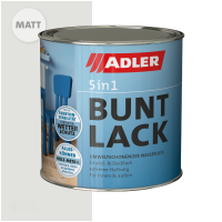 ADLER 5in1-Buntlack Matt Lichtgrau RAL7035 0,75l