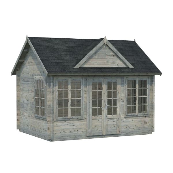 Palmako Gartenhaus Claudia 11,5 m² grau