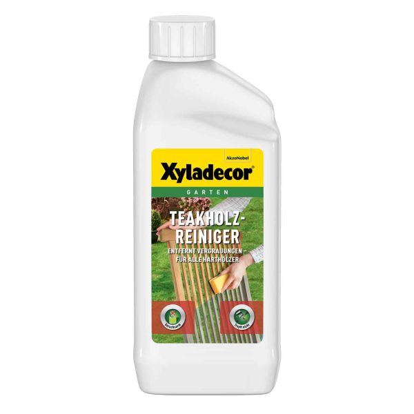 Xyladecor Teakholzreiniger 0,75L Reinigungsmittel für vergraute Holzflächen