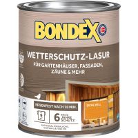 Bondex Wetterschutz-Lasur Eiche Hell 0,75 L