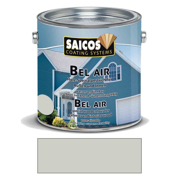 Saicos Bel Air Holz-Spezialanstrich Achatgrau 2,5l
