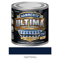 HAMMERITE Metall-Schutzlack Ultima matt Saphirblau RAL5003 250ml