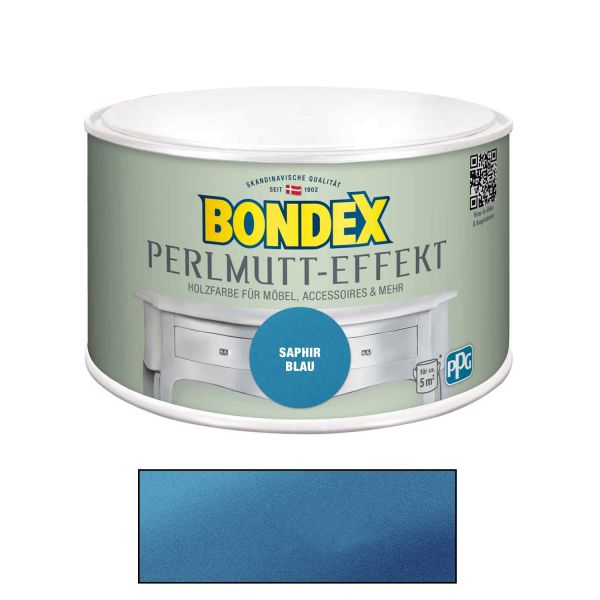 Bondex Perlmutt- Effekt Saphir Blau 0,5l