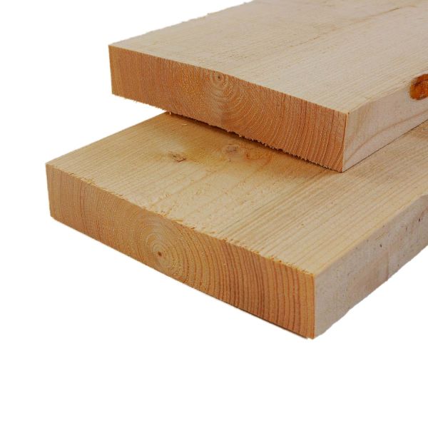 Bohlen Fichte, sägerau, frisches Holz, 5x25x500 cm