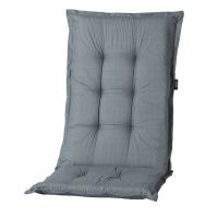 Madison Gartenmöbelauflage Hochlehner 120x50x5 Basic grau Kissen
