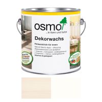 Osmo Dekorwachs Nr. 3188 Schnee 2,5l, Anstrich für Hölzer im Innenbereich