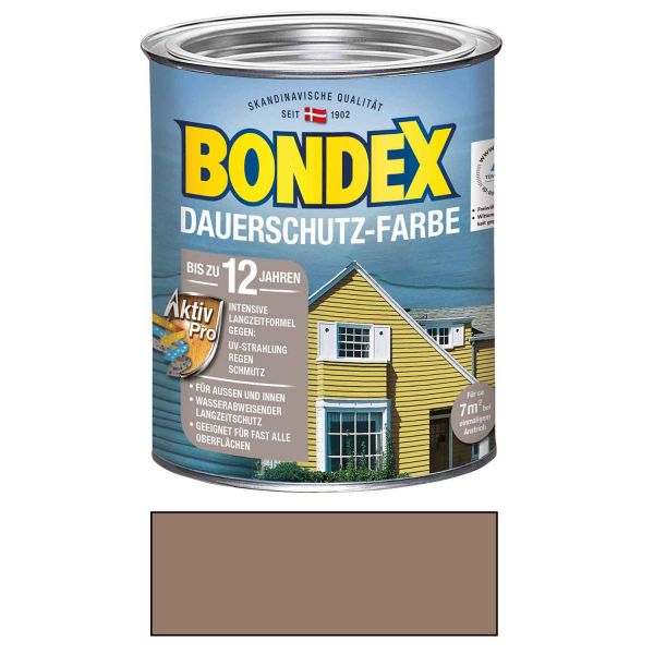 Bondex Dauerschutz-Farbe Sonnenlicht / Sahara 0,75l