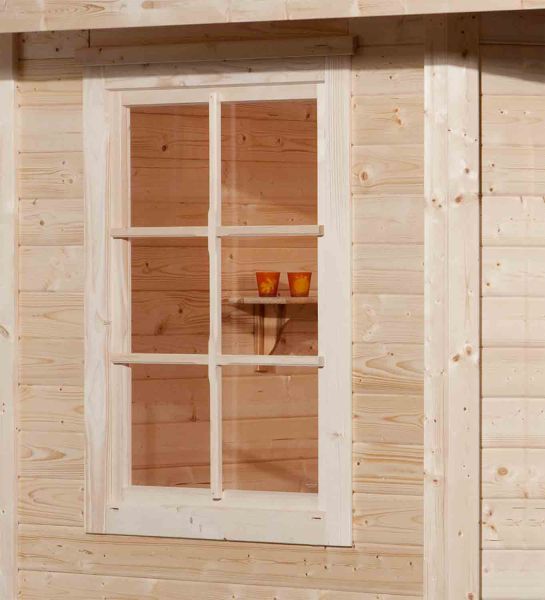 Weka Fensterladen 1-seitig für Fenster 84x113cm (149/177)