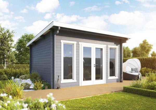 Wolff Finnhaus Gartenhaus Trondheim 70-B XL 360x360cm