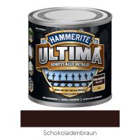 HAMMERITE Metall-Schutzlack Ultima matt Schokoladenbraun RAL 8017 250ml