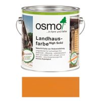 Osmo Landhausfarbe Nr.2203 Fichten-Gelb 0,75L Anstrich für Hölzer im Außenbereich