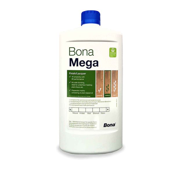Bona Mega Holzboden-, Fußboden-, Parkettlack, SM, ML, 1l