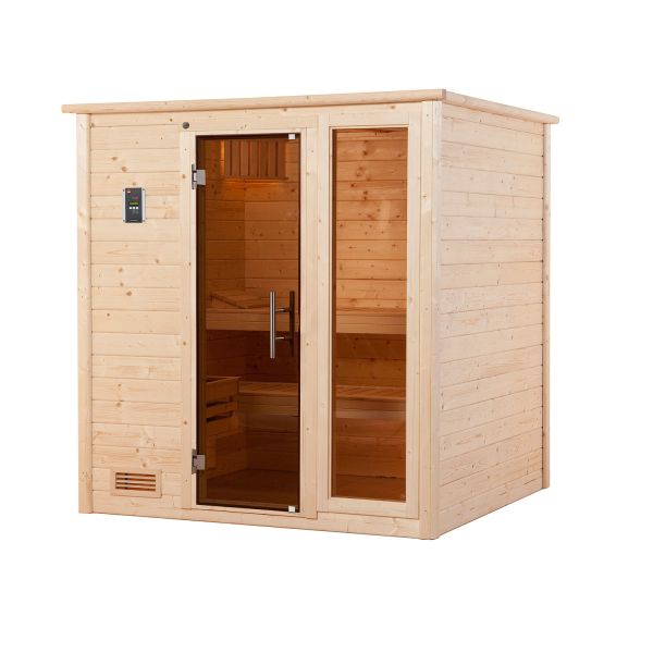 Weka Massivholzsauna BERGEN 1.8 GTF