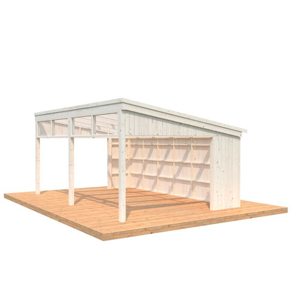 Palmako Pavillon Nova 21,5 m² Kit transparent