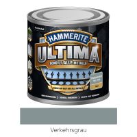 HAMMERITE Metall-Schutzlack Ultima matt Verkehrsgrau RAL 7042 250ml