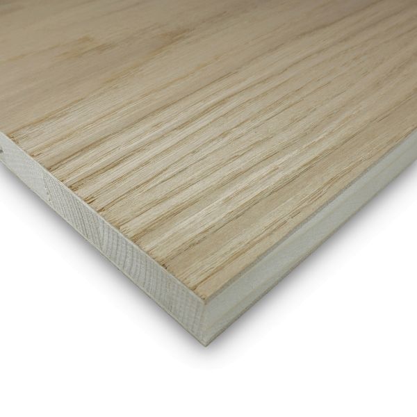 Tischlerplatte Eiche Zuschnitt 19 mm Möbelbau Platten Echtholz