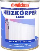 Wilckens Heizkörperlack Weiß glänzend 0,75l