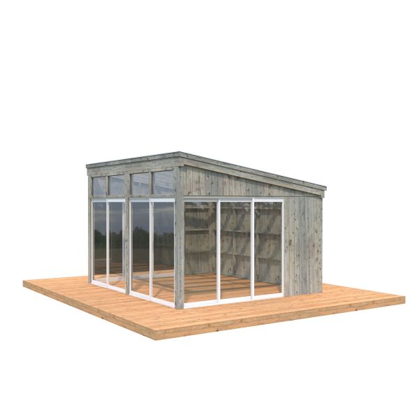 Palmako Pavillon Nova 13,0 m² grau