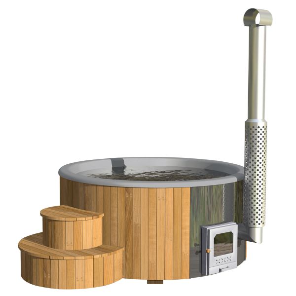 Wolff Finnhaus Badebottich, grauer Einsatz