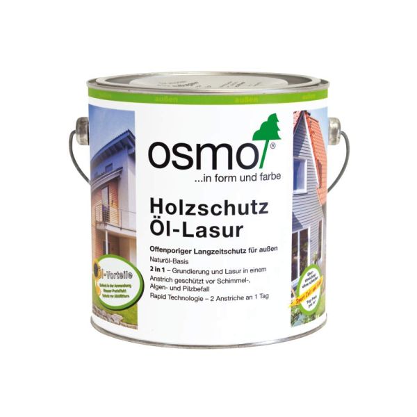 Osmo Holzschutz-Öl Lasur 2,5 Liter Farblos matt 701