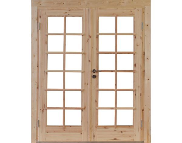 Wolff Finnhaus Doppel-Tür Lars 58 Iso