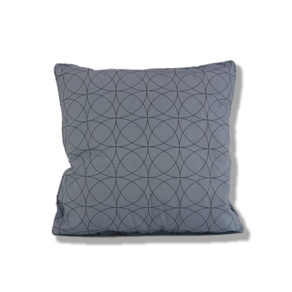 Madison Zierkissen Outdoor Blau mit Kreisen 45x45 cm Circle Blue