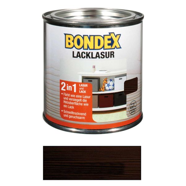 Bondex Lacklasur Nussbaum Dunkel 0,375l