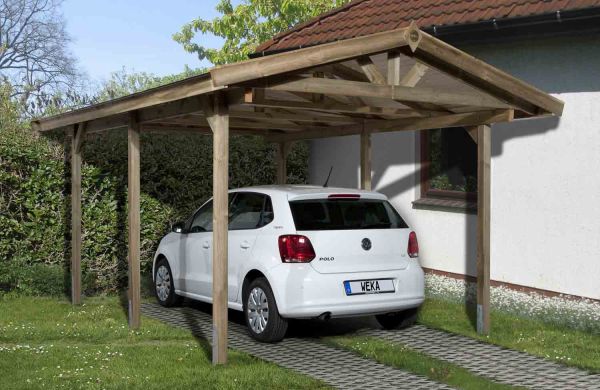 Weka Satteldachcarport 611